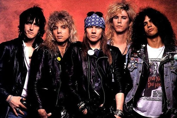 4位：Guns N' Roses