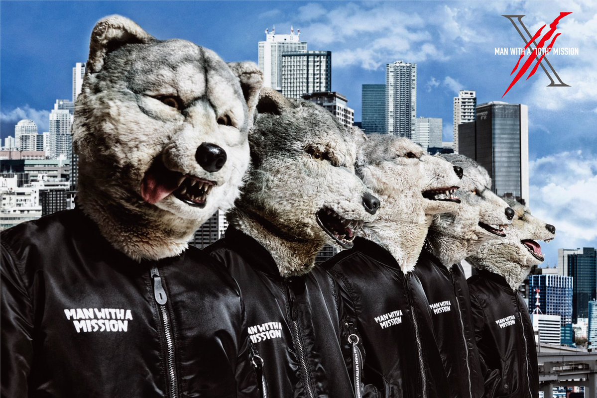 10位：MAN WITH A MISSION