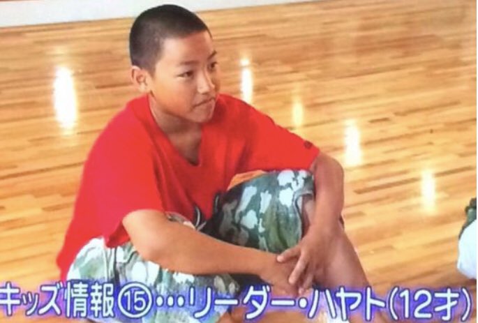 キッズダンサーたちのリーダーを務めていた