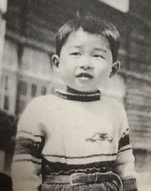 浜田省吾さんが3歳の頃の写真