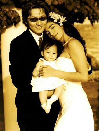 石井竜也さんとマリーザさんの結婚式の写真