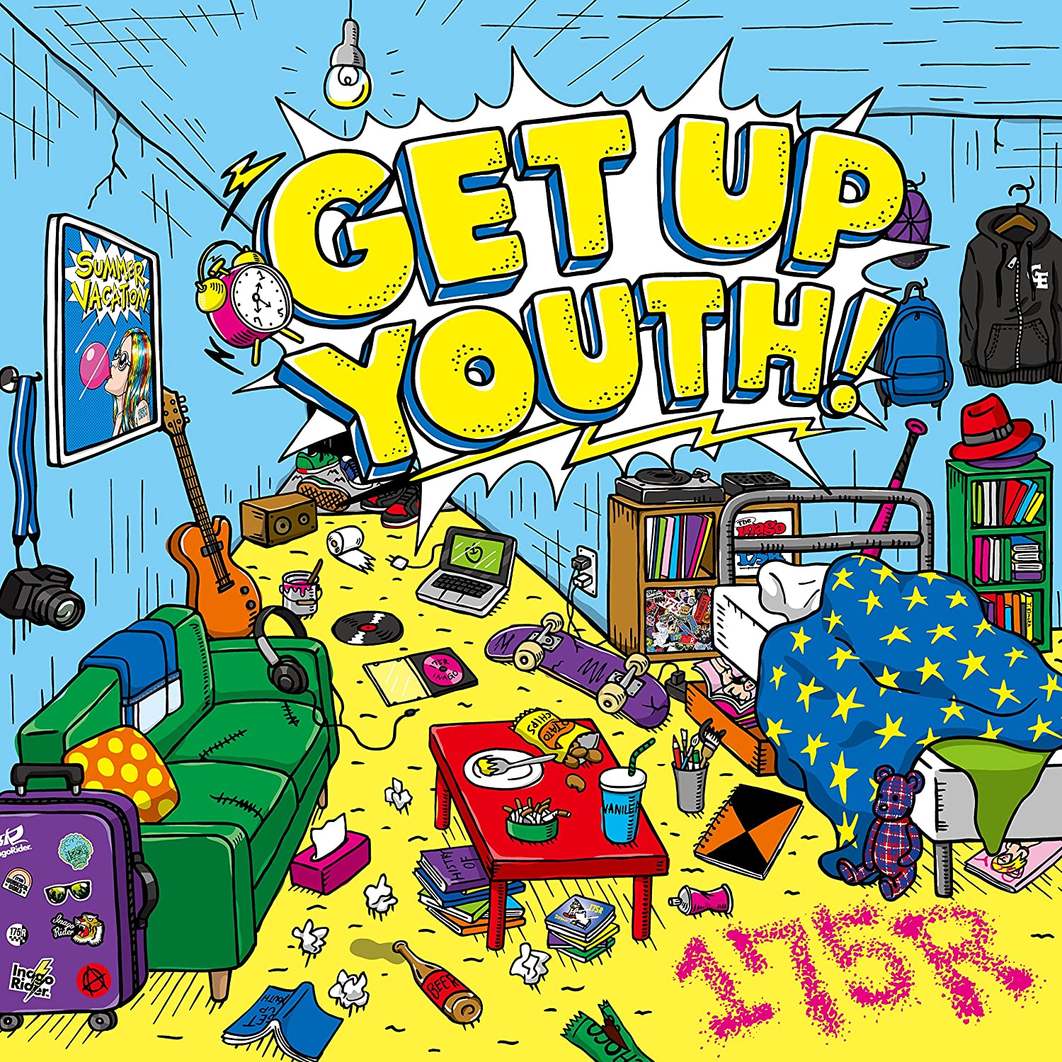 2017年4月5日に発売されたオリジナルアルバム「GET UP YOUTH！」