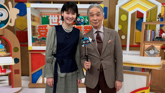 父親とテレビ初共演