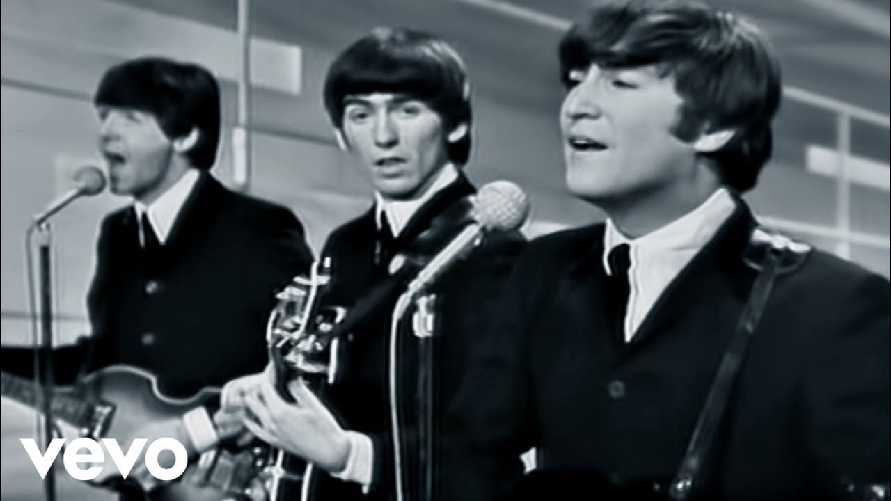 The Beatles - I Want To Hold Your Hand - Performed Live On The Ed Sullivan Show 2/9/64 - YouTube