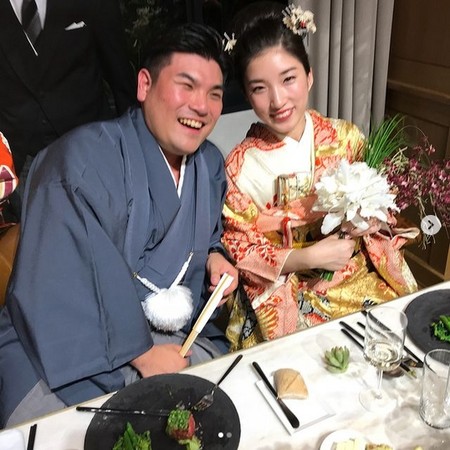 Zeebraさんの長男・横井健人さんの結婚式の様子