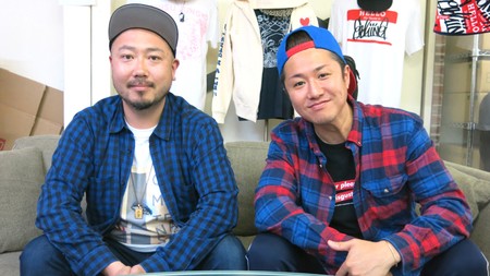 ET-KINGのコシバKENさん（左）とKLUTCHさん