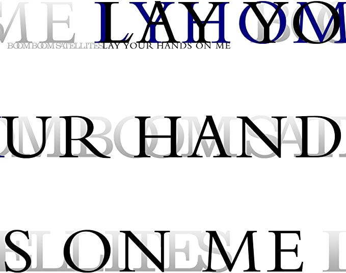 1位：LAY YOUR HANDS ON ME