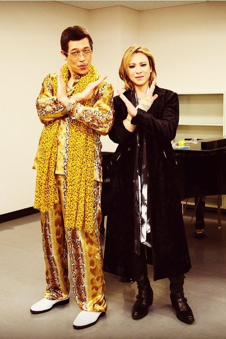 ピコ太郞さんとYOSHIKIさん