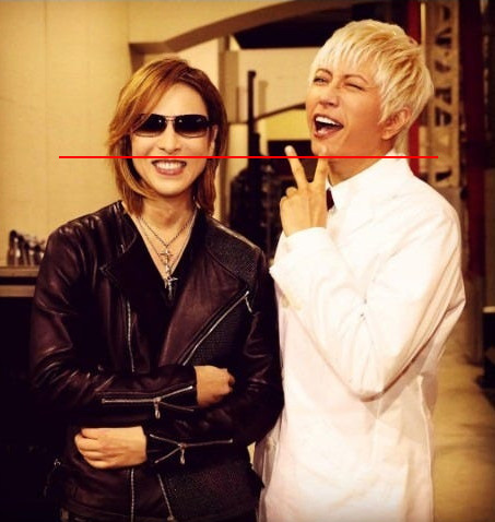 YOSHIKIさんとGACKTさん