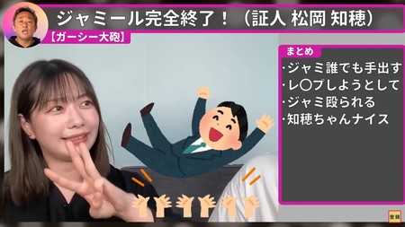 三回ジャミールの家に行ったと無邪気に証言する松岡知穂さん