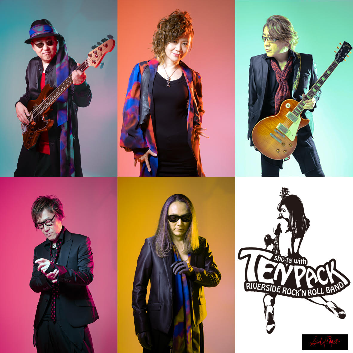 バンド『”Sho-ta with Tenpack riverside rock'n roll band』としても活動