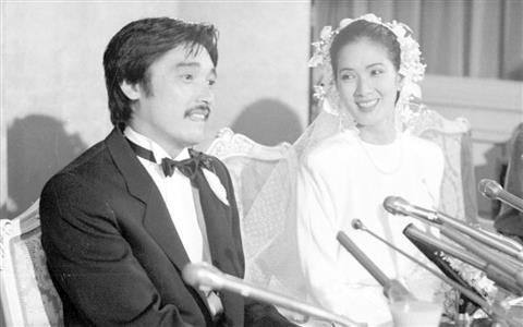 1980年、萩原健一と結婚