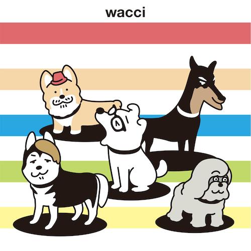 wacciの公式キャラクター「ワチ公」のモデル